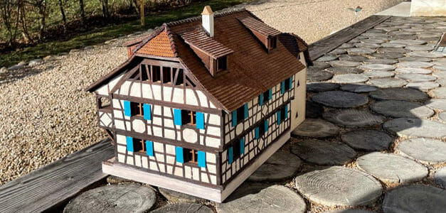 Insolite : une maison alsacienne aux objets trouvés